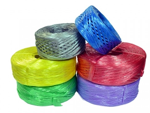 เชือกฟางแบบคละสี